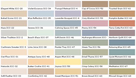 Behr Paint Color Names Tyres2c