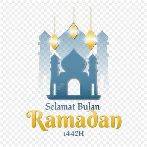 Selamat Bulan Ramadan 1442h With Masjid Illustration Ramadan Ramadhan