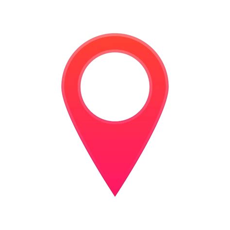 Premium Vector Map Pointer Icon Gps Location Symbol