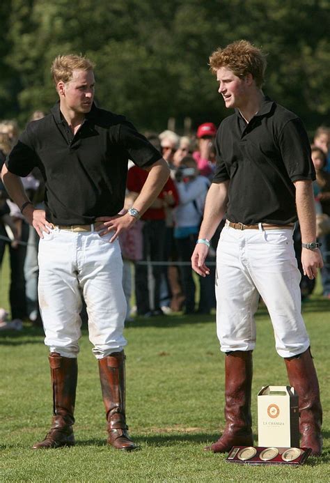 Prince Harry And Prince William Attend A Charity Polo Match At Prince Harry Pictures