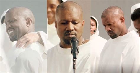 Kanye West Fans Notice Rapper Has Shaved Off His Eyebrows During Sunday Service Event Ke
