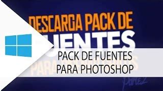 Pack De Fuentes Letras Para Photoshop Cs Cinema Doovi