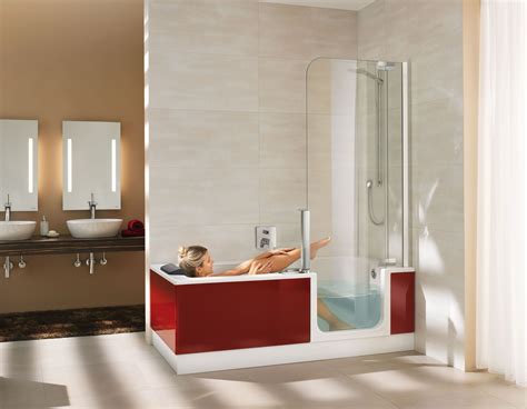 Artweger Twinline 2 Dusch Badewanne 170 X 80 Cm Mit Tür Mit Glasfront Kombiwanne Kaufen Bei Hoodde