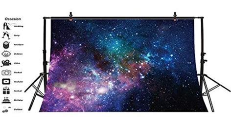 Aofoto 7x5ft Deep Space Galaxy Nebula Backdrop Universe Spar Envío Gratis