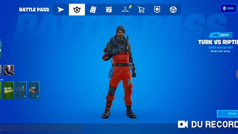 Fortnite Chapter 2 Turk Vs Riptide Skin Complete Styles And Set List