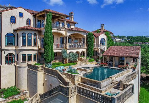 13000 Square Foot Mediterranean Style Home In Austin Texas Homes Of