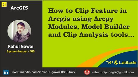 How To Clip Features In ArcGIS Using Arcpy Modules Model Builder And