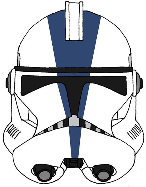 Clone Trooper Helmet 501st Legion 3 By Historymaker1986 On Deviantart