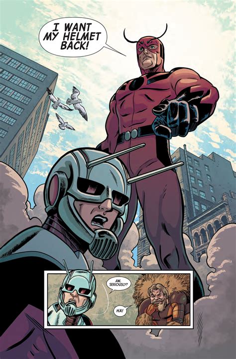 Preview Ant Man Annual 1 All Ant Man Marvel Comics Art