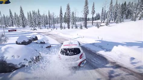 Dirt 4 Gameplay Racing In The Snow In Sweden With A