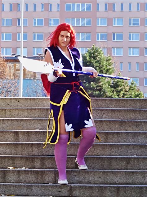 Erza Scarlet Robe Of Yuen Fairy Tail Cosplay By Jacindazs On Deviantart