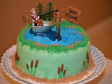 Easy Fishing Cakes For Men Ideas