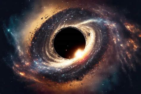 Nasa Hubble Captan Un Impresionante Agujero Negro Supermasivo Que Deja