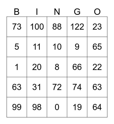 Nick Jr Bingo Bingo Card