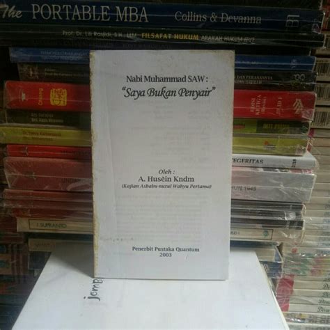 Jual Original Buku Nabi Muhammad Saw Saya Bukan Penyair Oleh A Husein