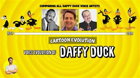 Voice Evolution Of Daffy Duck 82 Years Compared And Explained Cartoon