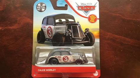 Mattel Disney Cars Brand New Packaged Caleb Worley In Package