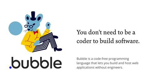 So, if you are looking for an easy to use and intuitive app maker. The best way to build web apps without code | Bubble