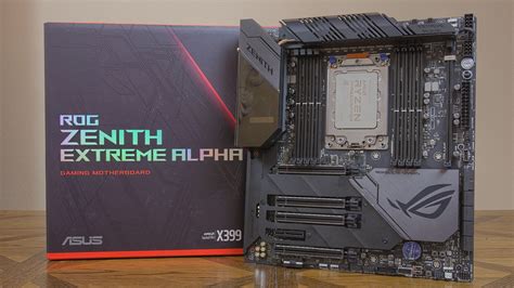 Asus Rog Zenith Extreme Alpha Review An X399 Thoroughbred Toms