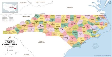 Nc Map Of Counties Map Of The World