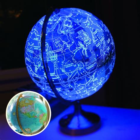 I Love That Its A Globe During The Day And The Night Sky When Illuminated