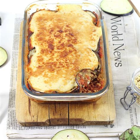 Recette Moussaka Végétarienne Magazine Omnicuiseur