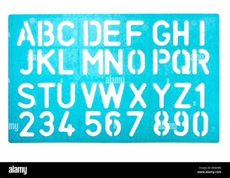 Nippon Regular Agency Set Of Three Alphabet Stencils Shapes Cool
