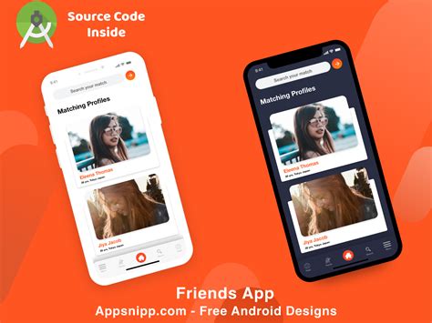 free dating app with android source code appsnipp by kapil mohan android design android ui