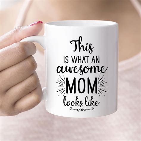This Is What An Awesome Mom Looks Like Mug Mothers Day Etsy
