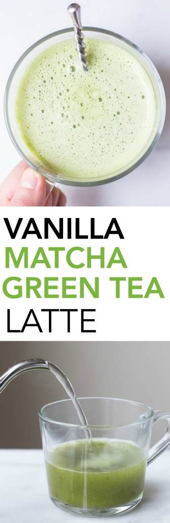 Get lipton matcha with green tea and ginger, made with 100% sustainably sourced tea bags. Vanilla Matcha Green Tea Latte - Fooduzzi