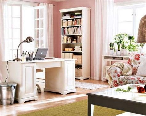 Retro Home Office Mesa Home Office Vintage Home Offices Feminine