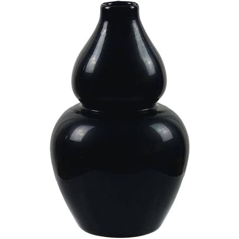 Carlo Scarpa Venini Murano Black Chinese Italian Art Glass Vase At 1stdibs