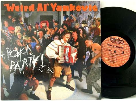 Weird Al Yankovic Polka Party Original Fz 40520 Lp Vinyl Record