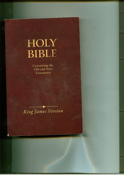 The Holy Bible Authorized King James Version Large Print Containing
