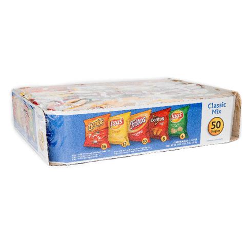 Frito Lay Variety Pack Chips Classic 1 Oz 50 Count Us Foods Chefstore