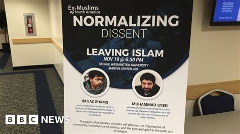 Ex Muslims They Left Islam And Now Tour The Us To Talk About It Bbc News