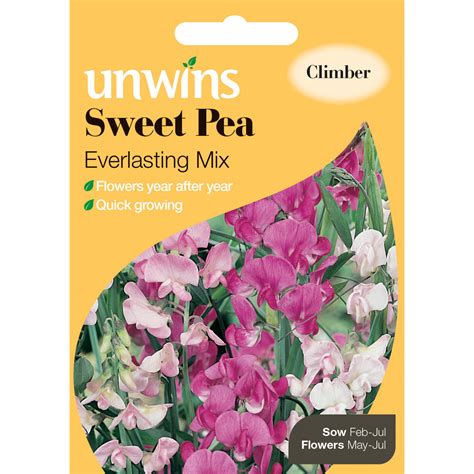 Sweet Pea Everlasting Mix Seed Packet