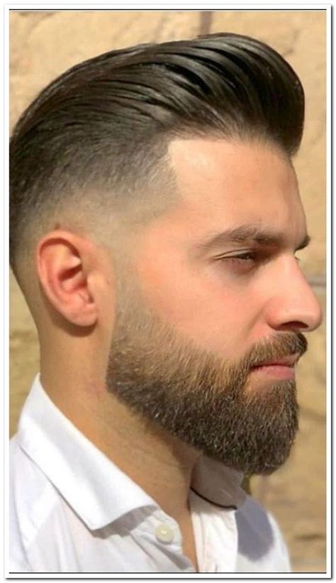 23 Best Short Hairstyles With Beards For Men 2019 00018 In 2020 Frizuri Bărbătești Stiluri
