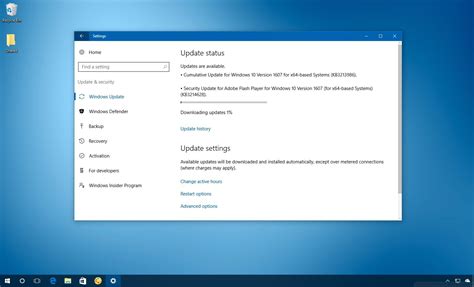 Cumulative Update Kb3213986 Rolls Out For Windows 10 Version 1607
