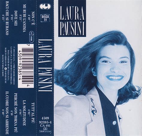 Laura Pausini Laura Pausini 1993 Cassette Discogs