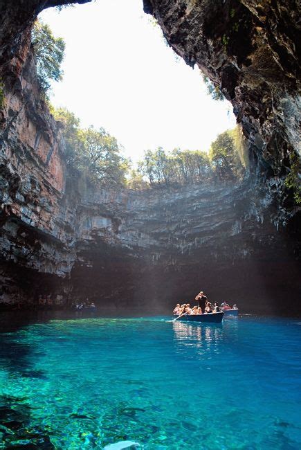 Melissani Cave Kefalonia Greece Amazing Places On Earth Places To