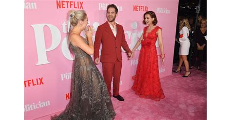 Julia Schlaepfer Ben Platt And Zoey Deutch At The Politician Premiere See Pictures From