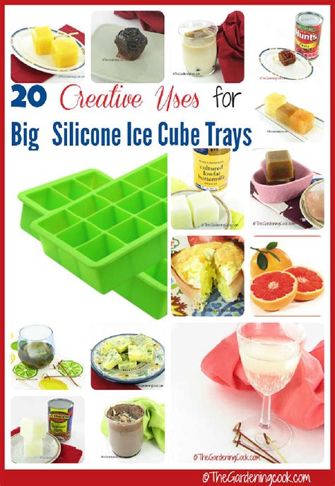 20 Creative Uses For Silicone Ice Cube Trays How To Use Ice Cube Trays