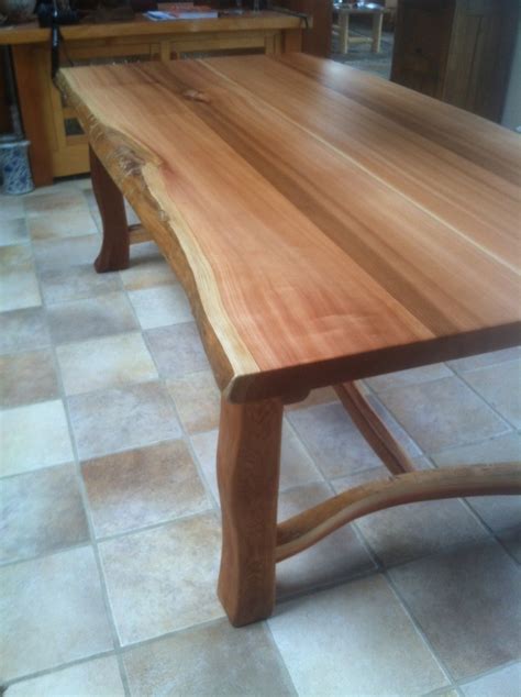 Sometimes, finding a rustic décor solution to walking away empty handed is a good thing… Red Cedar Dining Table - Cedar Sustainable Woodwork