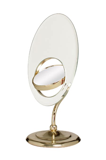 8X/3X/1X Tri Optics™ Brass Vanity Mirror | Makeup mirror, Mirror, Magnifying mirror
