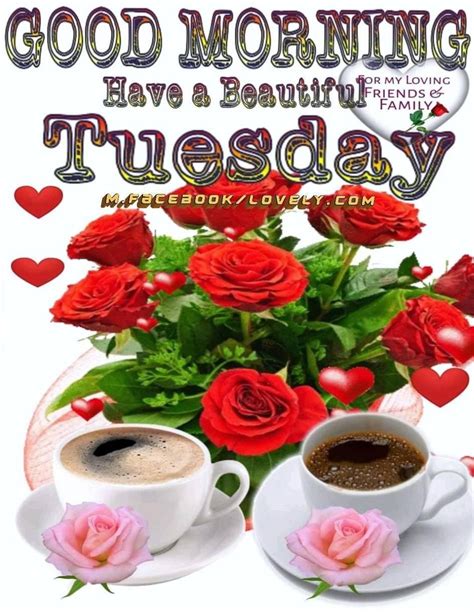 Rose And Tea Good Morning Beautiful Tuesday Pictures Photos And Images