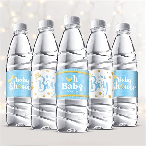 Buy 39 Pieces Baby Shower Water Bottle Labels Shower Water Bottle