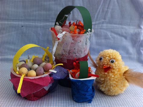 Simple Easter Basket My Kid Craft