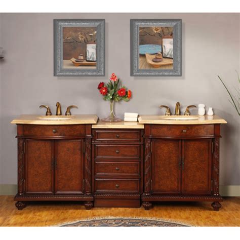 New and used bathroom vanities for sale near you on facebook marketplace. 84 Inch LED Lighted Double Sink Vanity with Travertine