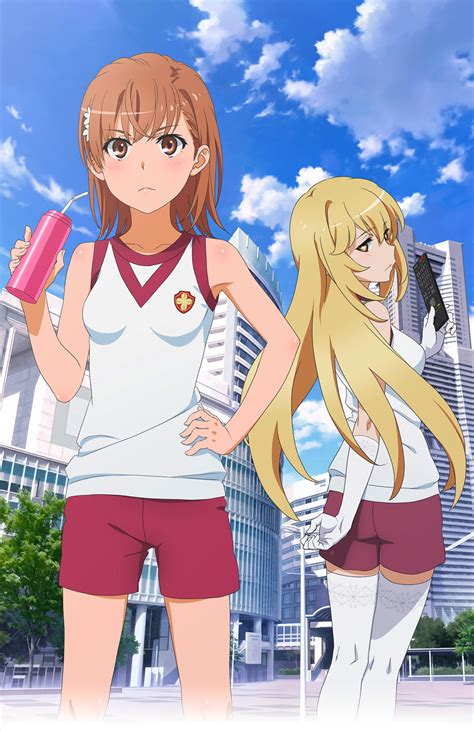 A Certain Scientific Railgun T Official Poster Anime Trending Your